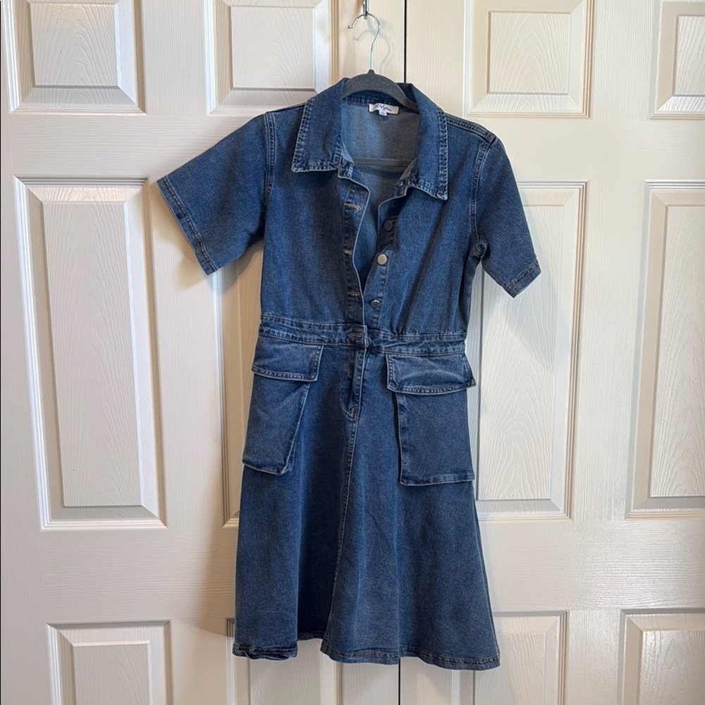 Pilgrim Blue Denim Shirt